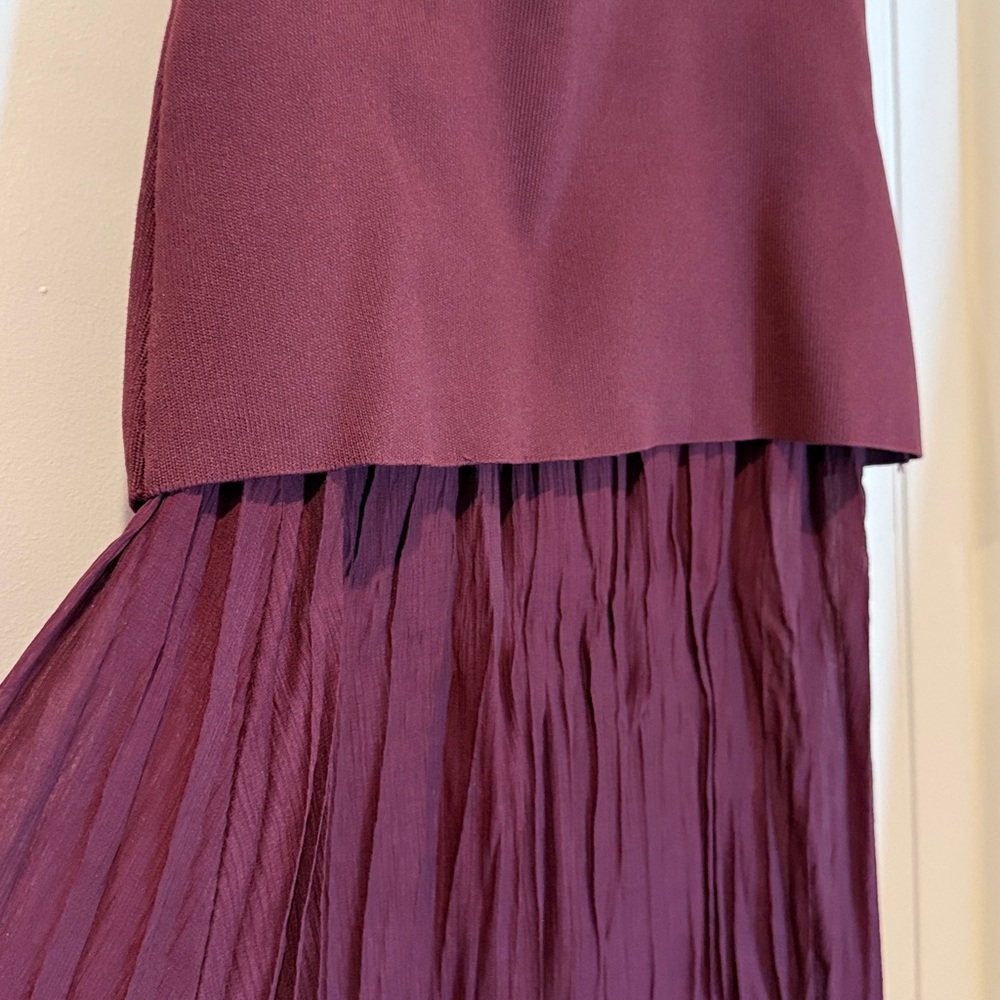 Zara Deep Burgundy Maxi Skirt - Picture 3 of 5